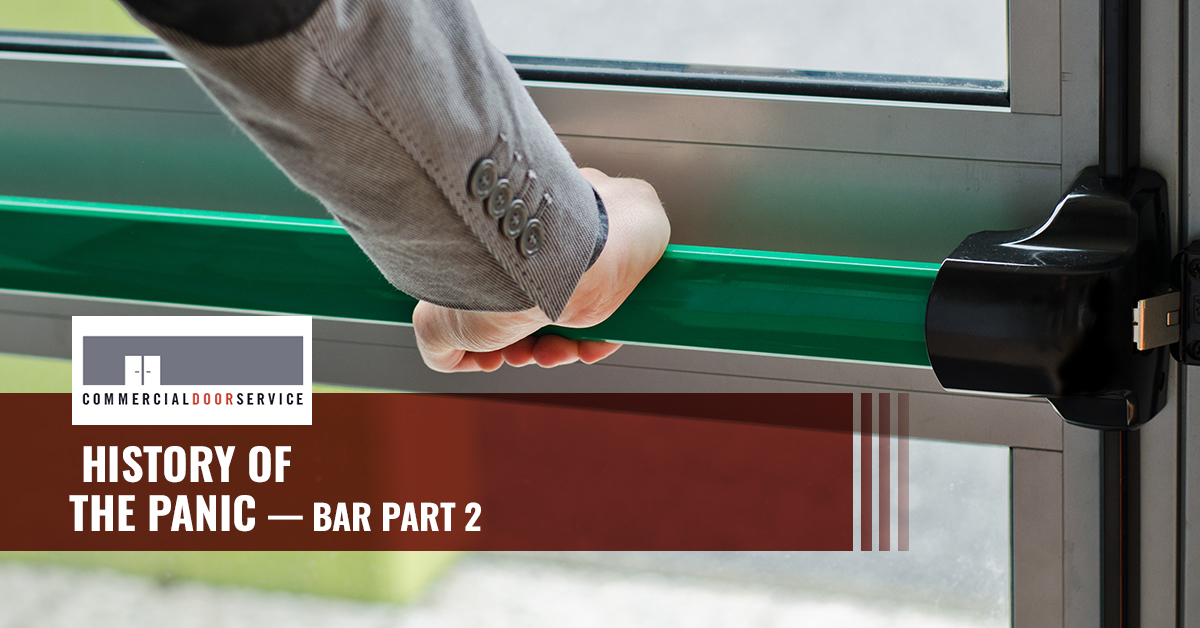 "history of the panic bar, part 2"
