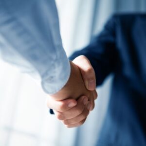 people shaking hands